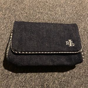 COPY - Denim Style RL Cosmetic Case with Mirror